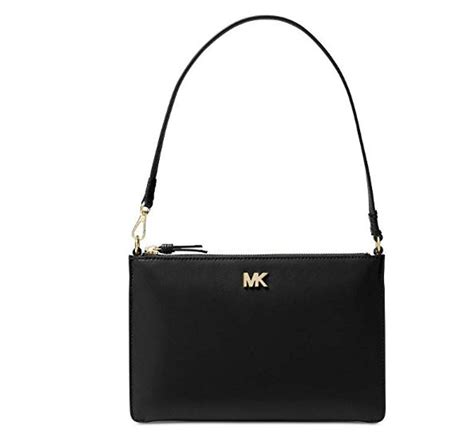 michael kors medium leather convertible pouch|Medium Leather Convertible Pouch .